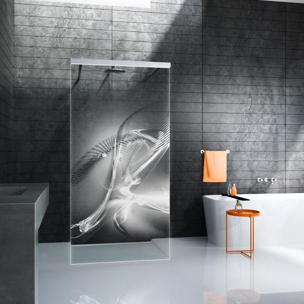 glassdouche LETIZIA Motiv ABSTRACT