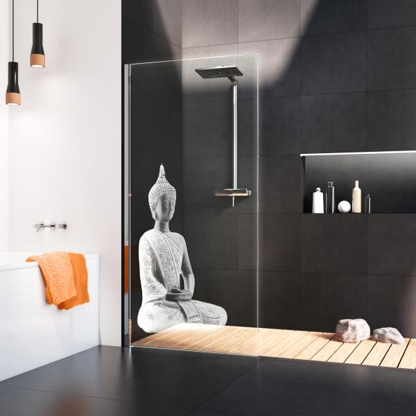 glassdouche LETIZIA Motiv BUDDHA