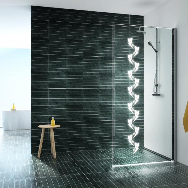 glassdouche LETIZIA Motiv GARLAND