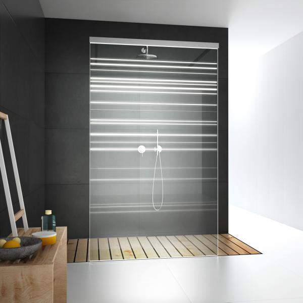 glassdouche LETIZIA Motiv LINES