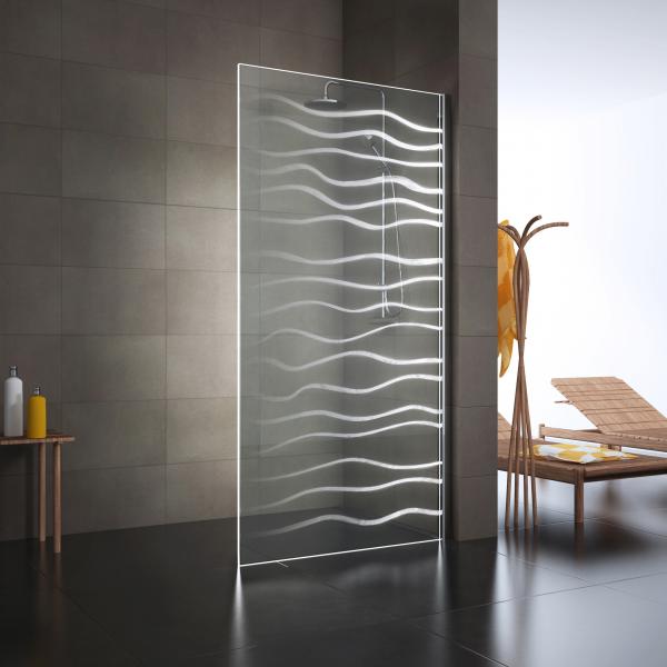 glassdouche LETIZIA Motiv WAVES