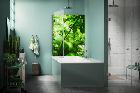 HELENE Jungleworld glassdouche HELENE Jungleworld