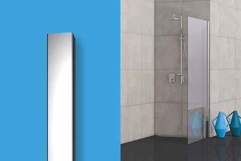 Glassdouche KATHARINA Walk-In-Profilserie