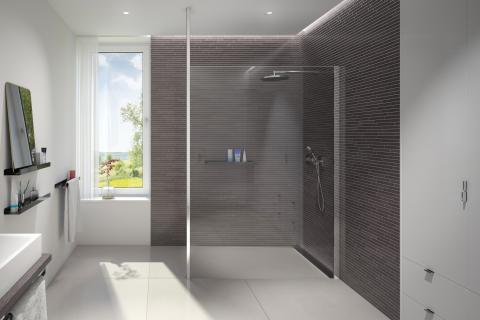 Beispiel Walk-In-Dusche