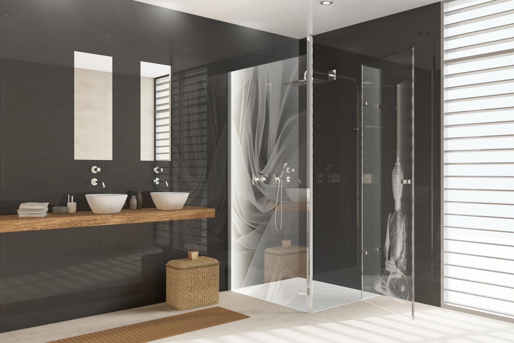 glassdouche FREDERIKE Modell 110, KATHARINA Modell 403